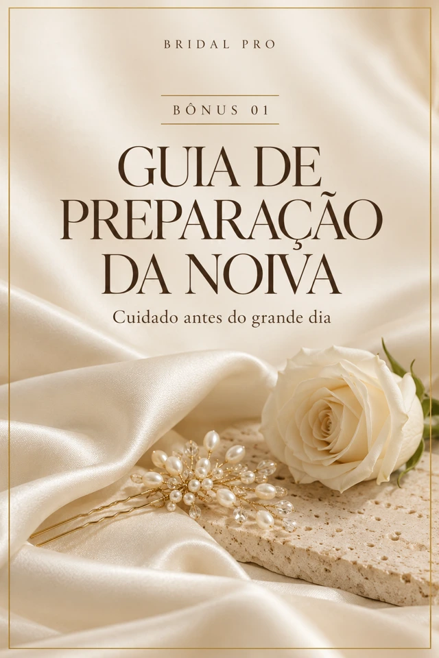 Capa de apresentação do bônus Guia de Preparação da Noiva