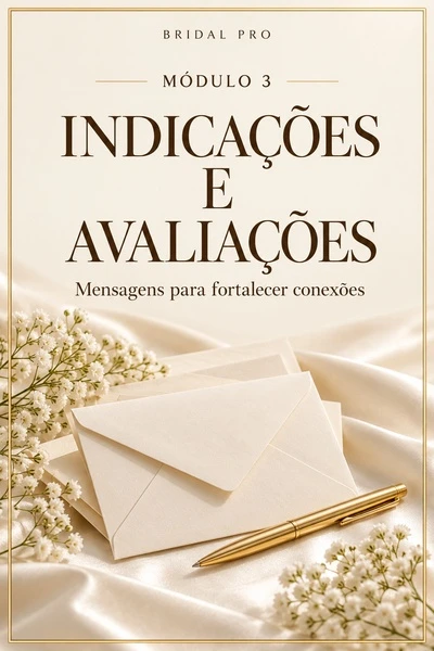 Capa de apresentação do bônus Kit de Indicações e Avaliações